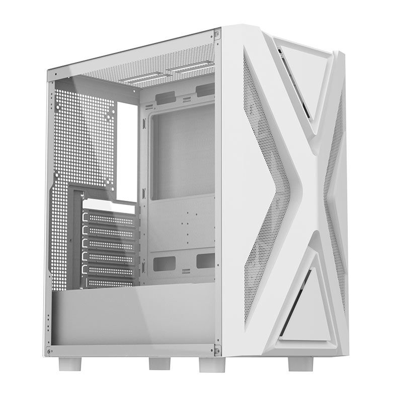 Gabinete Gamer Alseye Thor, Mid-Tower, Lateral de Vidro, Branco, THOR-WH