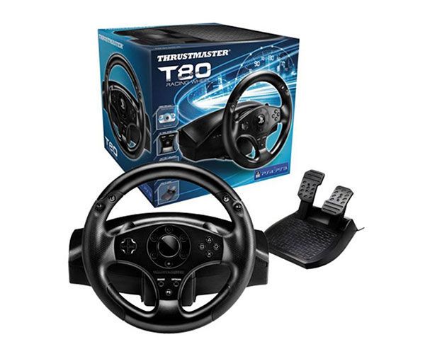 Volante Thrustmaster T80 Racing Wheel para PS3 e PS4