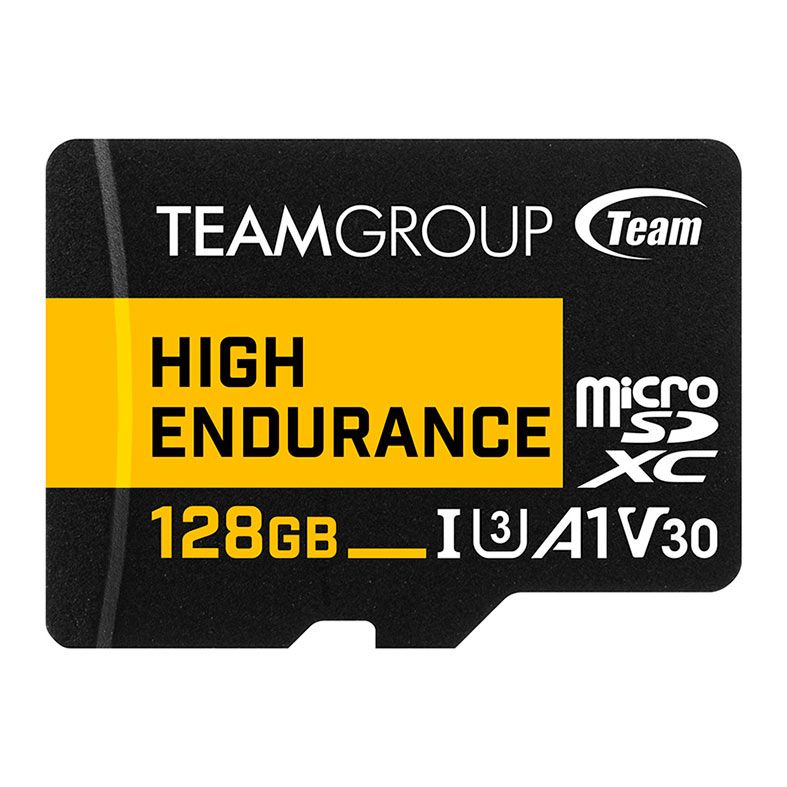 Cartao de Memoria Team group Endurance, 128GB, Micro SDXC, UHS-I, V30, THUSDX128GIV3002