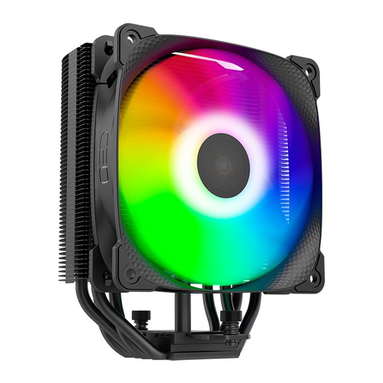 Cooler Para Processador Geometric Future Tiger Prawn, RGB, 120mm, Preto, TIGER-PRAWN