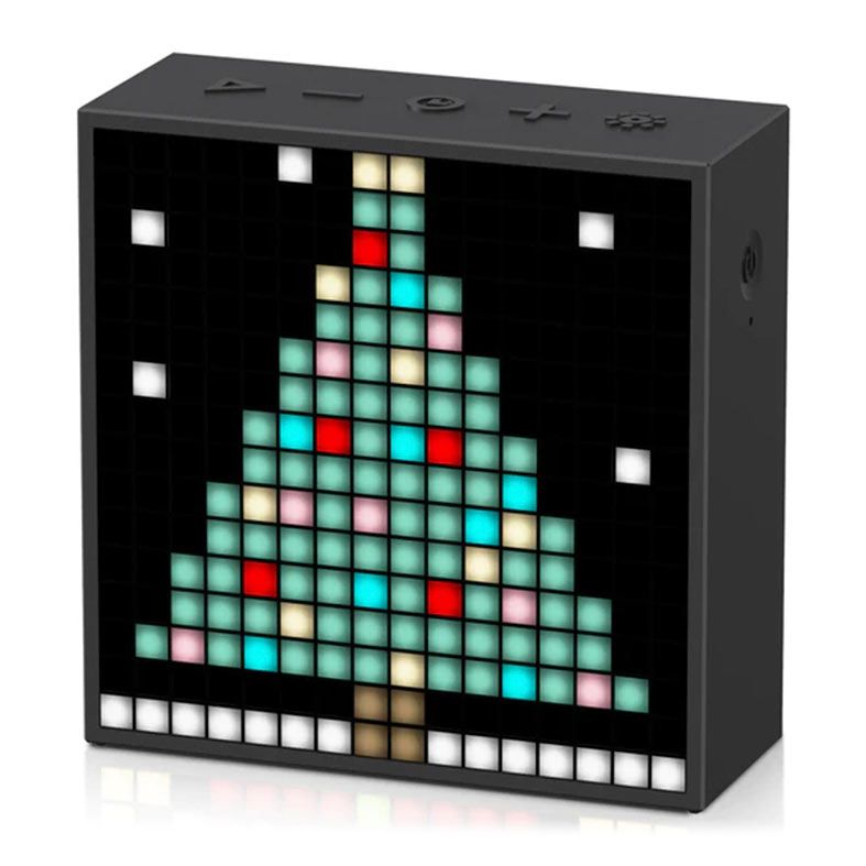 Caixa de Som Divoom TimeBox Evo, 6w Rms, Bluetooth, Preto, TIMEBOX-EVO-BLACK