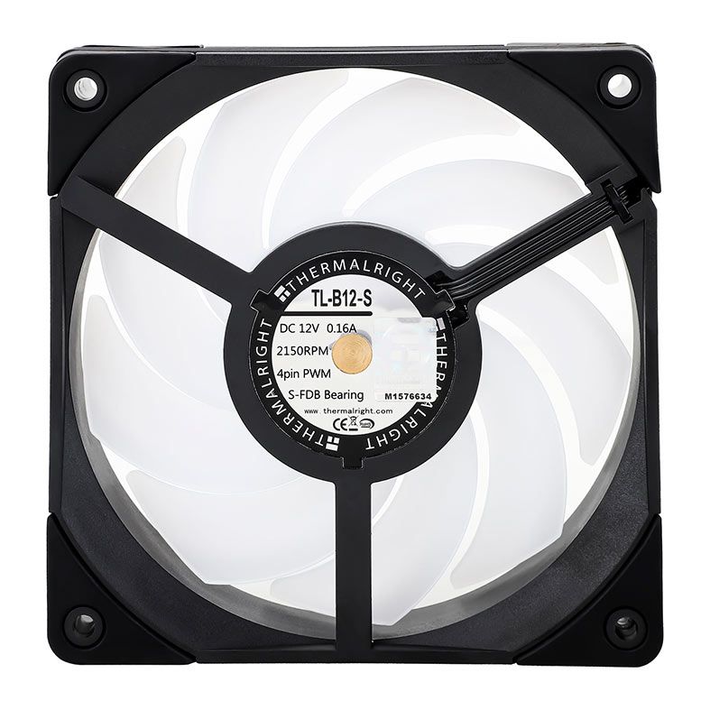 Kit Ventoinhas Thermalright TL-B12-SX3, ARGB, 3x120mm, Preto, TL-B12-SX3