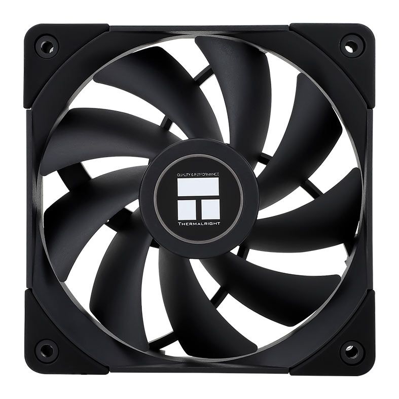 Ventoinha Thermalright TL-C12-B, 120mm, Preto, TL-C12-B
