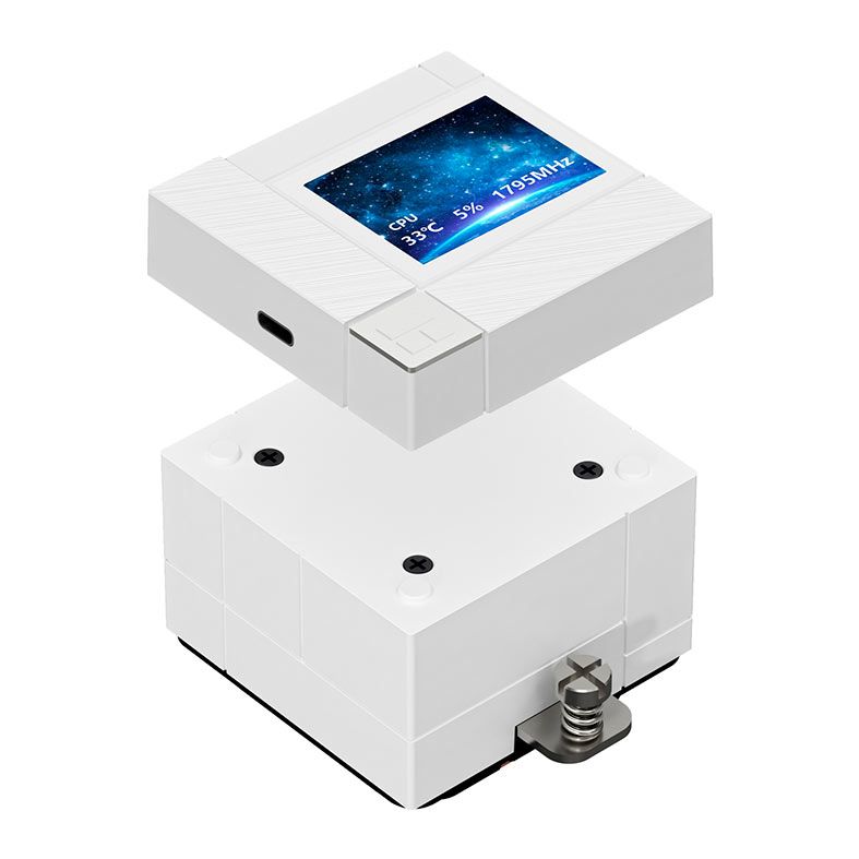 Water Cooler Thermalright Core Matrix Vision 240, ARGB, 240mm, Branco, TR-CMV-240-WH-ARGB