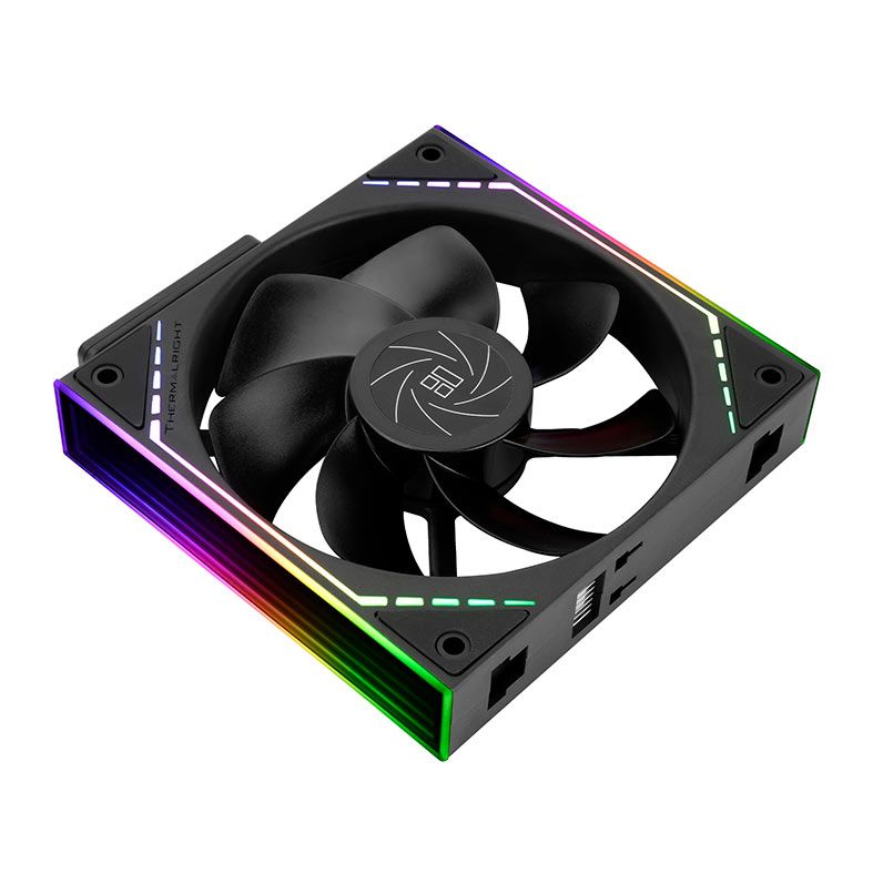 Ventoinha Thermalright TL-M12QR, RGB, 120mm, Preto, TL-M12QR