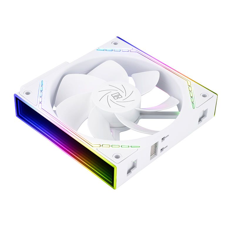Ventoinha Thermalright TL-M12QRW, RGB, 120mm, Branco, TL-M12QRW