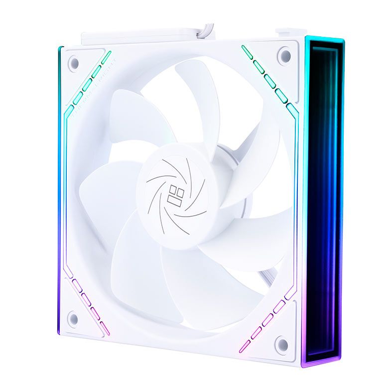 Ventoinha Thermalright TL-M12QRW, RGB, 120mm, Branco, TL-M12QRW