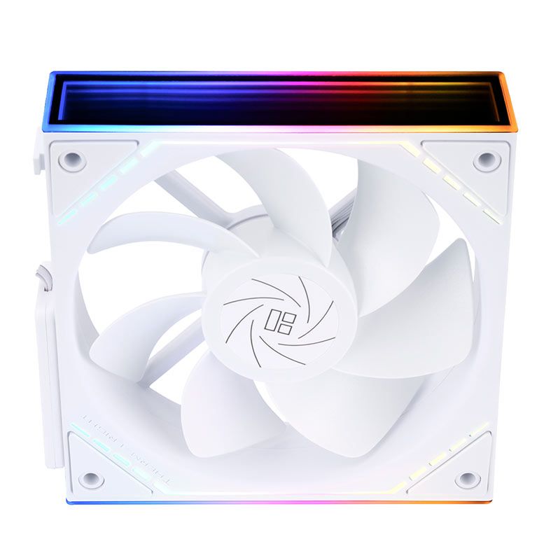 Ventoinha Thermalright TL-M12QRW, RGB, 120mm, Branco, TL-M12QRW
