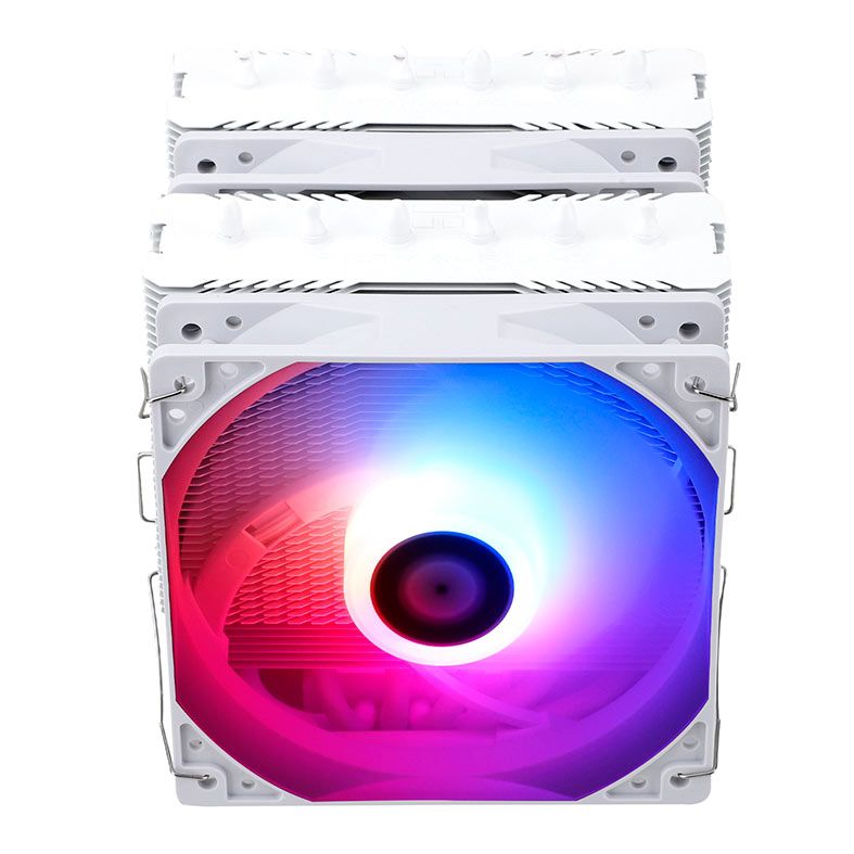Cooler para Processador Thermalright Peerless Assassin 120 SE, ARGB, 120mm, Branco, TL-PEERLESS-SE-WH