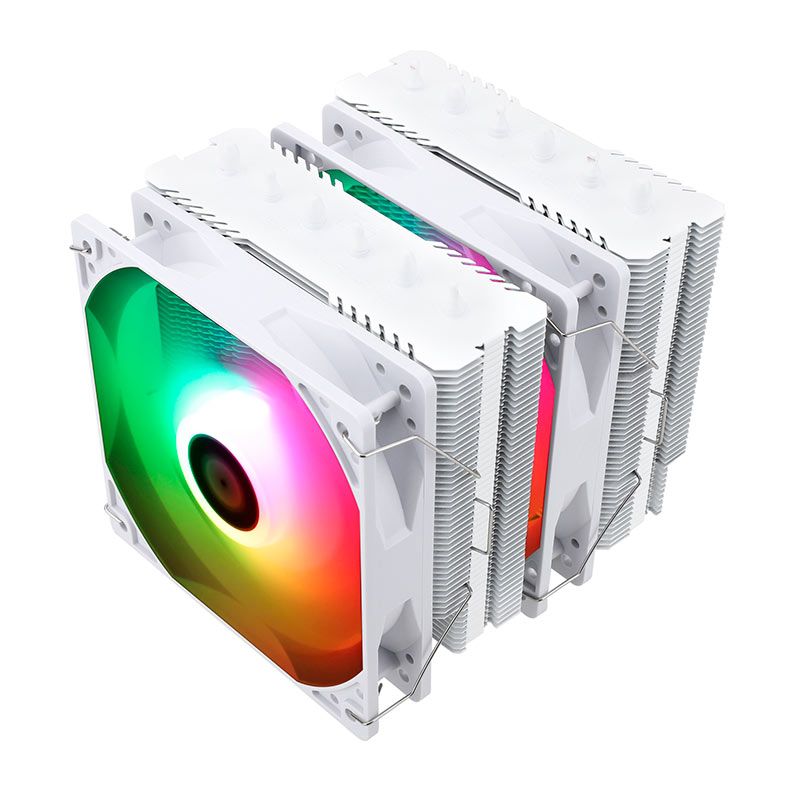 Cooler para Processador Thermalright Peerless Assassin 120 SE, ARGB, 120mm, Branco, TL-PEERLESS-SE-WH