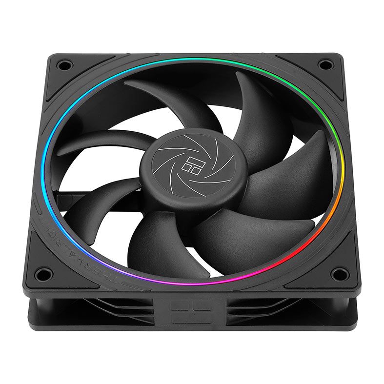 Kit Ventoinhas Thermalright S12, ARGB, 3X120mm, Preto, TL-S12-KIT3-B