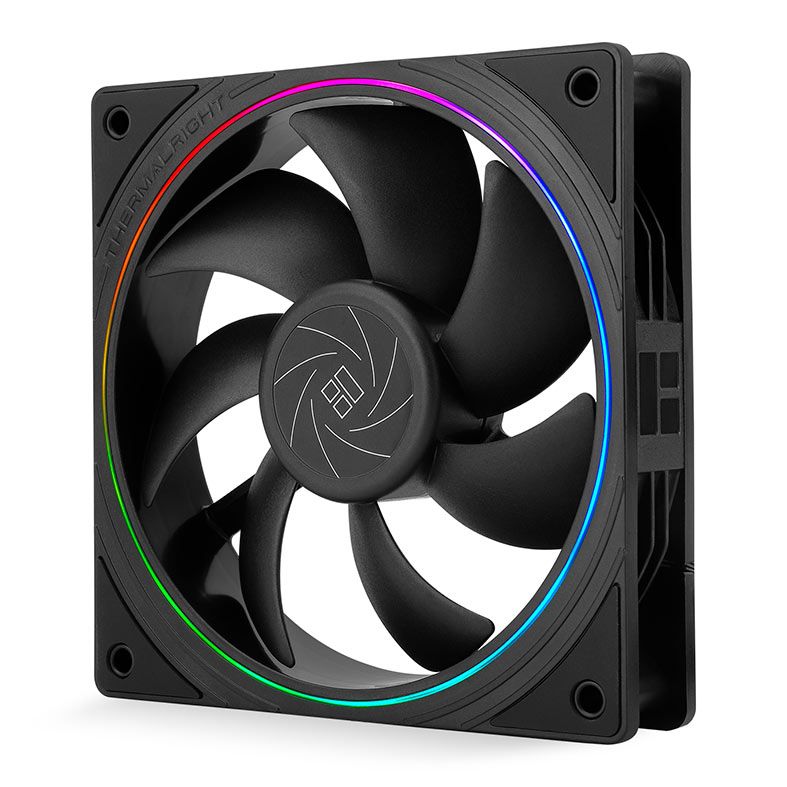 Kit Ventoinhas Thermalright S12, ARGB, 3X120mm, Preto, TL-S12-KIT3-B