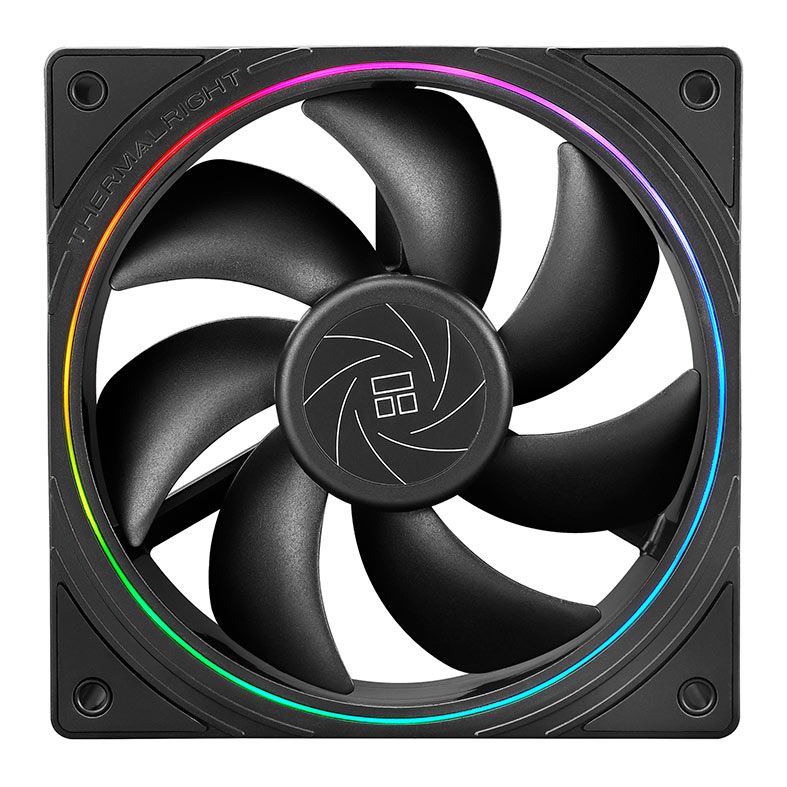 Kit Ventoinhas Thermalright S12, ARGB, 3X120mm, Preto, TL-S12-KIT3-B