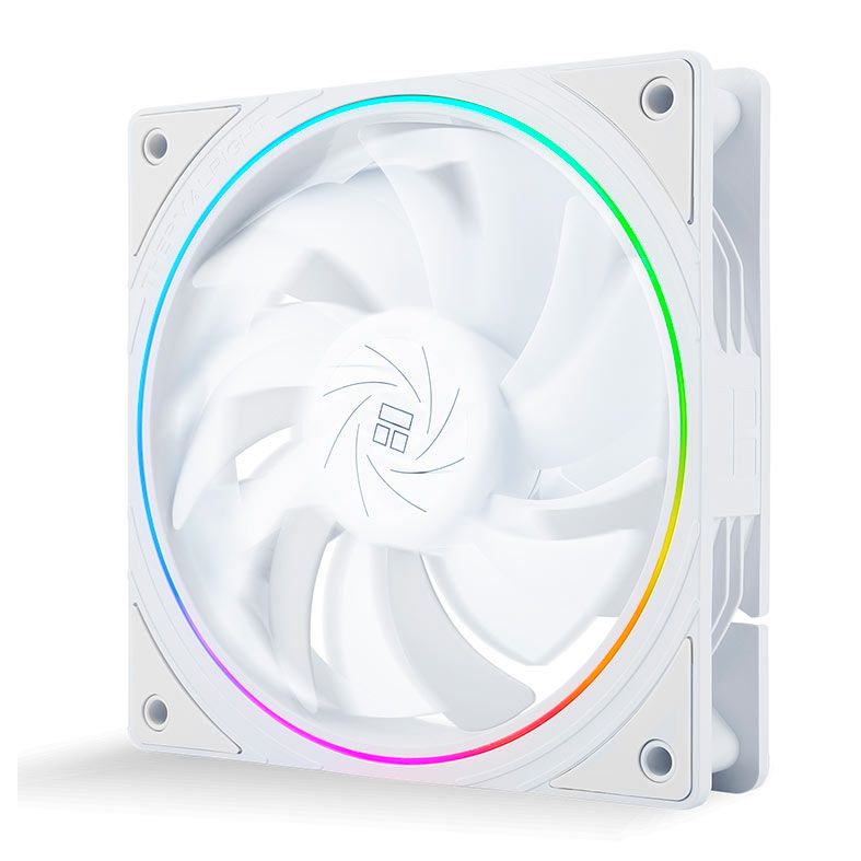 Kit Ventoinhas Thermalright S12, ARGB, 3X120mm, Branco, TL-S12-KIT3-W