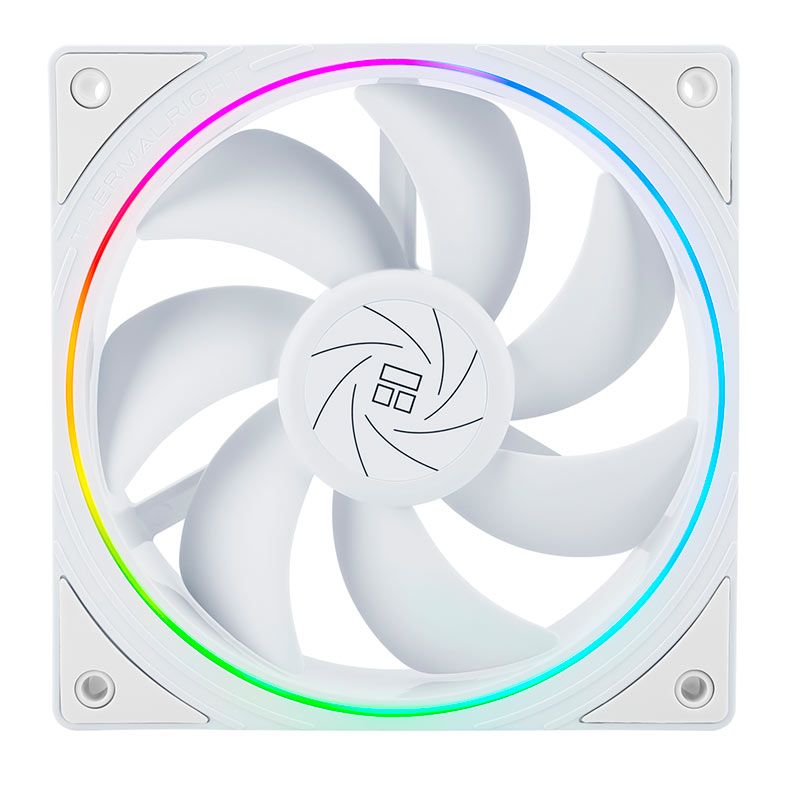 Kit Ventoinhas Thermalright S12, ARGB, 3X120mm, Branco, TL-S12-KIT3-W