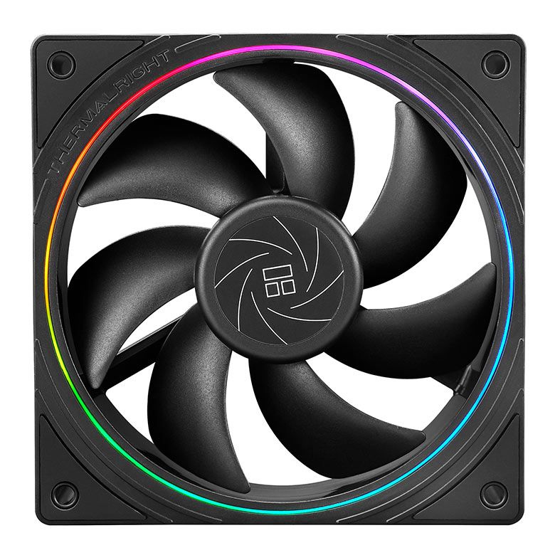 Ventoinha Thermalright S12, RGB, 120mm, Preto, TL-S12