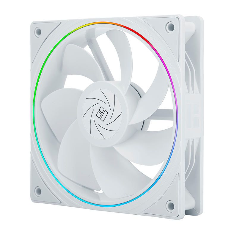 Ventoinha Thermalright TL-S12RW, RGB, 120mm, Branco, TL-S12RW