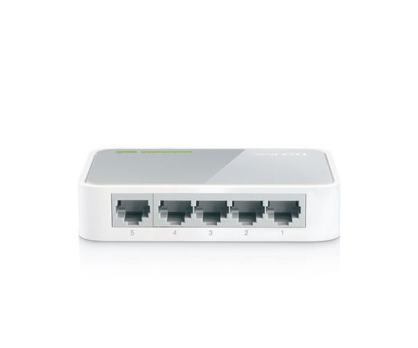 Switch TP-Link de mesa 5 portas de 10/100Mbps, TL-SF1005D | Pichau