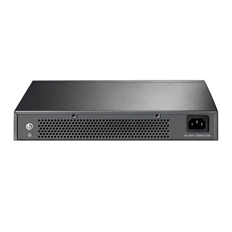 Switch TP-Link TL-SG1024D Com Prevencao de Loop, 24 Portas, 10/100/1000, Cinza, TL-SG1024D-BR