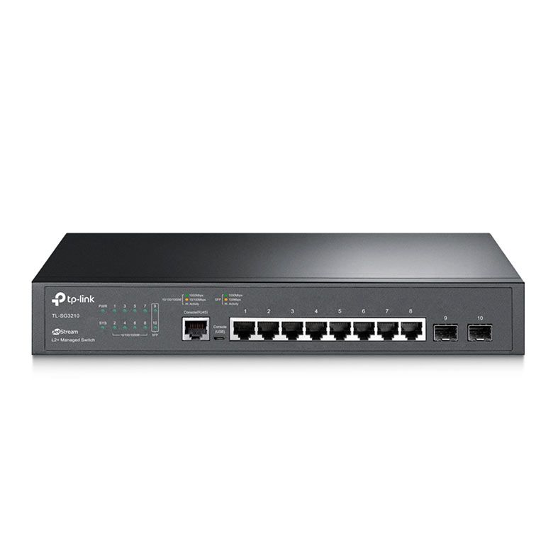 Switch TP-Link JetStream 8 Portas Gigabit, TL-SG3210