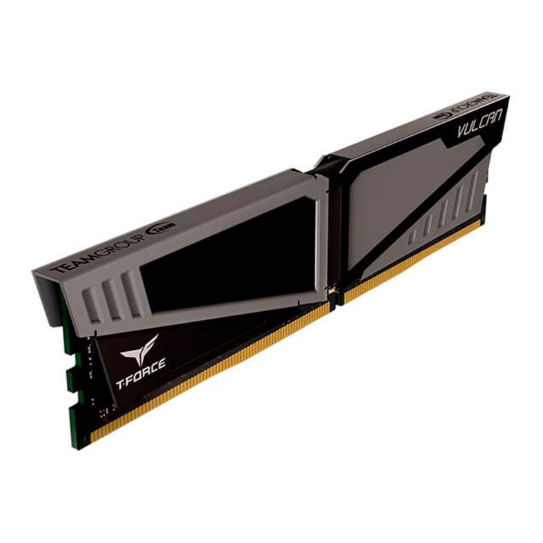 Memoria Team Group Vulcan 16GB (1x16GB) DDR4 2666MHz Cinza, TLGD416G2666HC15B01