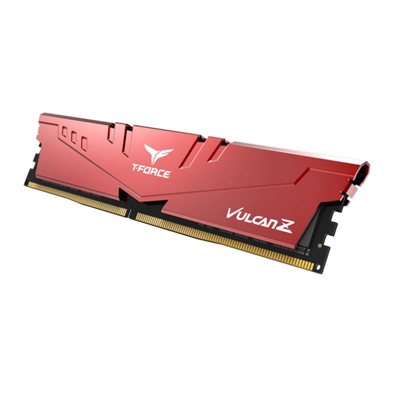 Memoria Team Group T-Force Vulcan Z, 8GB(1x8GB), DDR4, 3200MHz, C16, Vermelha, TLZRD48G3200HC16C01