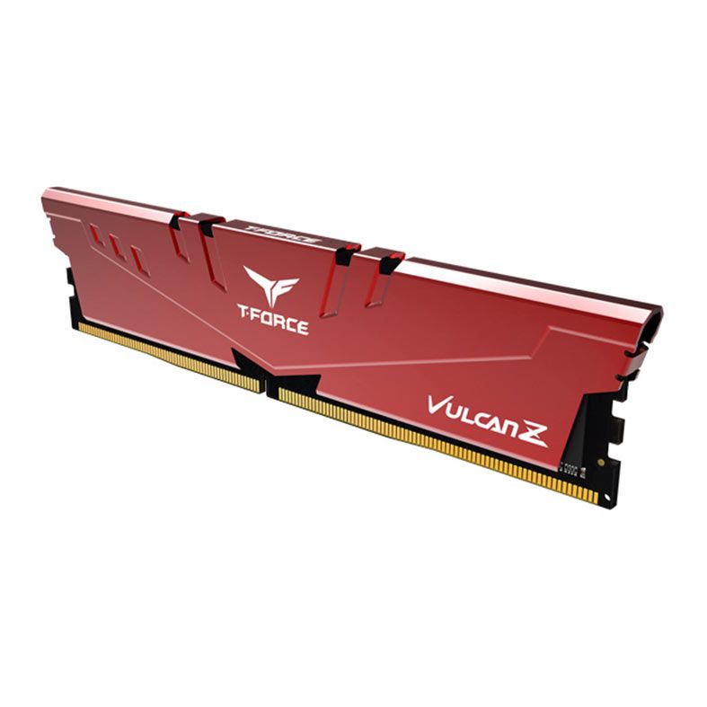 Memoria Team Group T-Force Vulcan Z, 8GB(1x8GB), DDR4, 3200MHz, C16, Vermelha, TLZRD48G3200HC16C01
