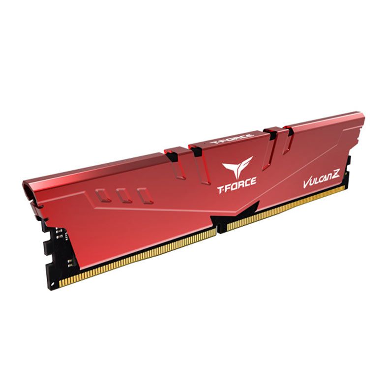Memoria Team Group T-Force Vulcan Z, 8GB(1x8GB), DDR4, 3200MHz, C16, Vermelha, TLZRD48G3200HC16C01
