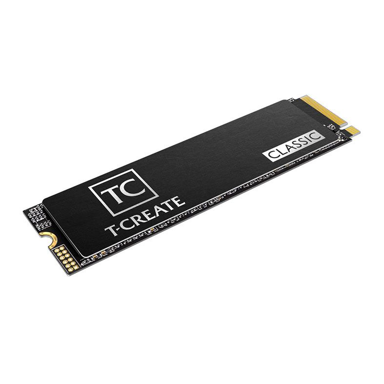 SSD Team Group T-Create Classic C47, 4TB, M.2 2280, PCIe NVMe, Leitura 7400MB/s, Gravacao 6600MB/s, TM8FFC004T0C129