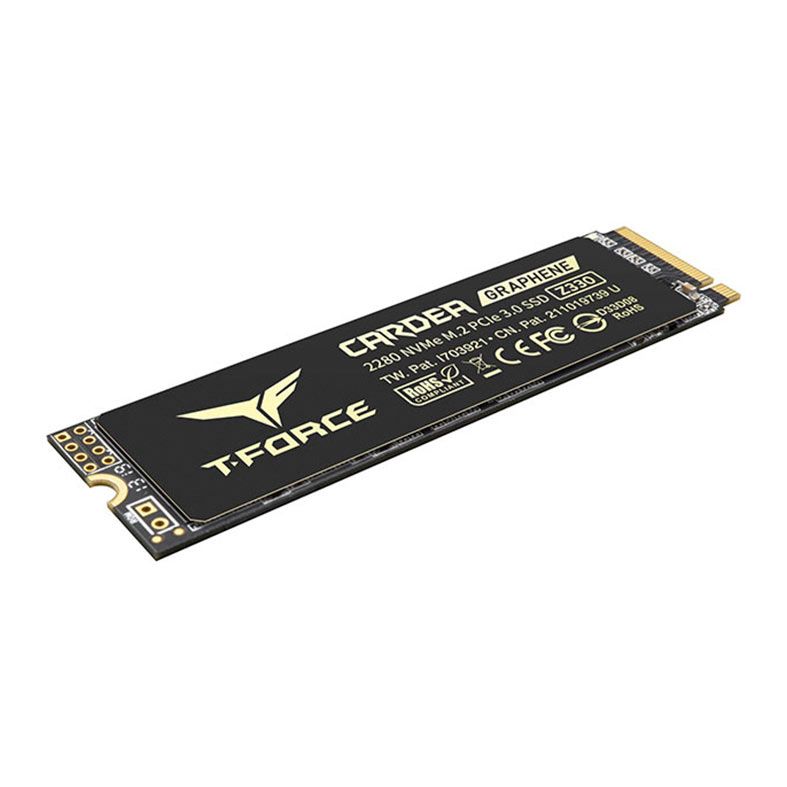 SSD Team Group Cardea Zero Z330, 2TB, M.2 2280, PCIe NVMe, Leitura 2100 MB/s, Gravacao 1700 MB/s, TM8FP8002T0C311