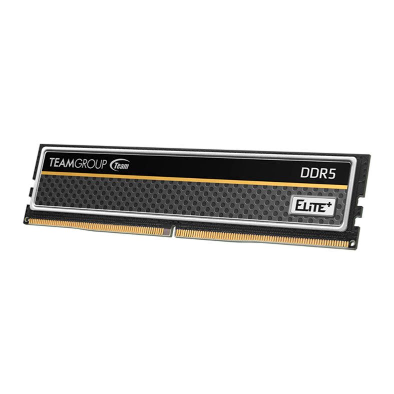 Memoria Team Group Elite Plus, 32GB (1x32GB), DDR5, 5200MHz, CL42, Preta, TPBD532G5200HC4201