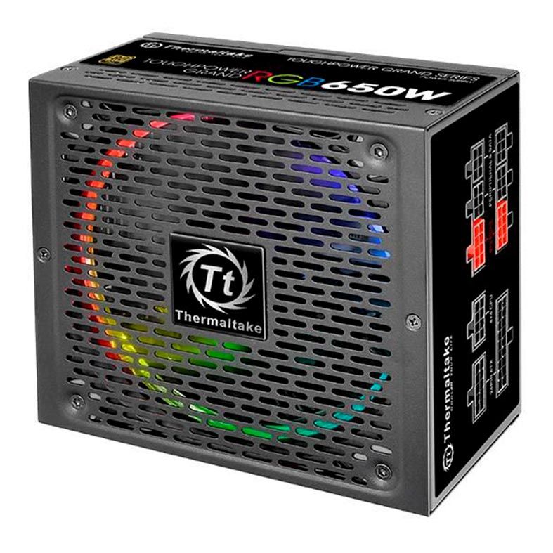 Fonte Thermaltake Toughpower Grand RGB 650W Full Modular 80Plus Gold, TPG-0650F-R
