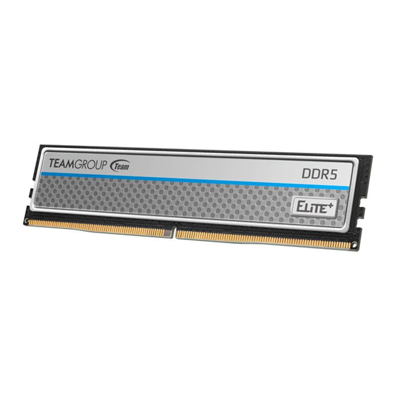 Memoria Team Group Elite Plus, 8GB (1x8GB), DDR5, 4800MHz, CL40, Prata, TPSD58G4800HC40016