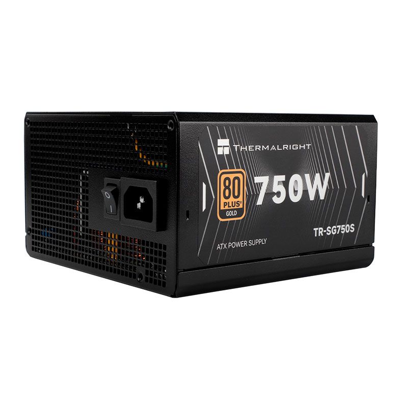 Fonte Thermalright SG-750S, 750W, ATX 3.1, PCIe 5.1, 80 Plus Gold, Preto, TR-SG750S
