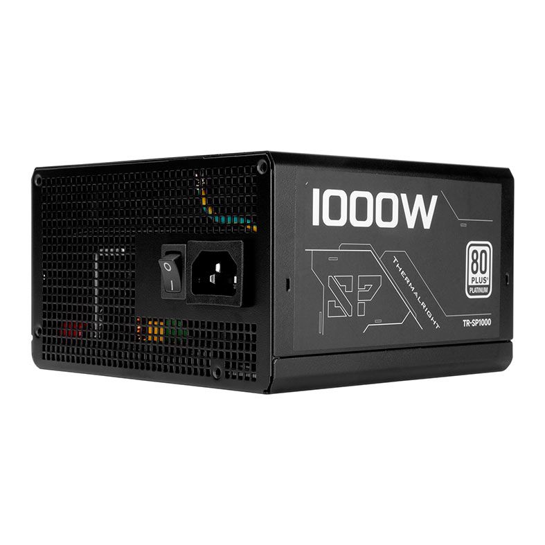Fonte Thermalright SP-1000, 1000W, Full-Modular, ATX 3.1, PCIe 5.1, 80 Plus Platinum, Preto, TR-SP1000