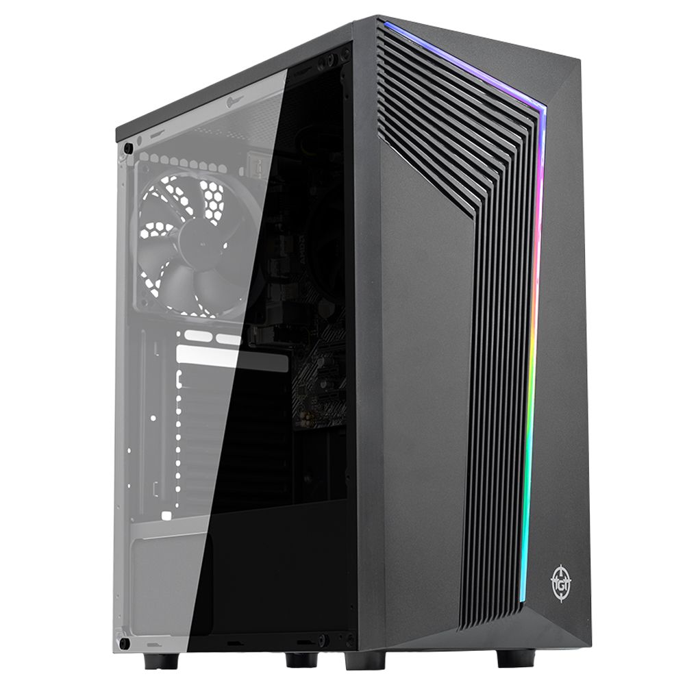 Computador Mancer Home HM057, AMD Ryzen 5 3600, Radeon R5 220 2GB, 8GB DDR4, HD 1TB 