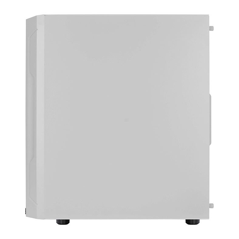 Gabinete Gamer Aerocool Trinity Mini V1, Mini-Tower, Lateral de vidro, Com 1 Fan, Branco, TRINITY-MINI-V1-BR