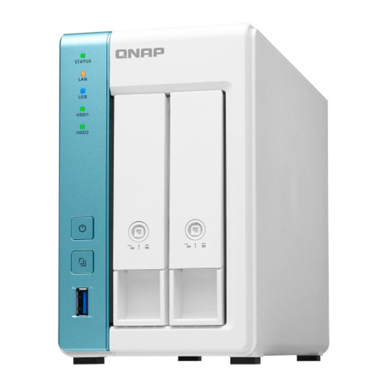 Storage NAS QNAP TS-231K, Alpine AL214 4-core 1.7GHz, 1GB DDR3, 2x Baia S/ HD, TS-231K-US
