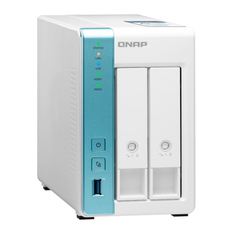 Storage NAS QNAP TS-231P3, Alpine AL314 4-core 1.7GHz, 2GB DDR3, 2x Baia S/ HD, TS-231P3-2G-US