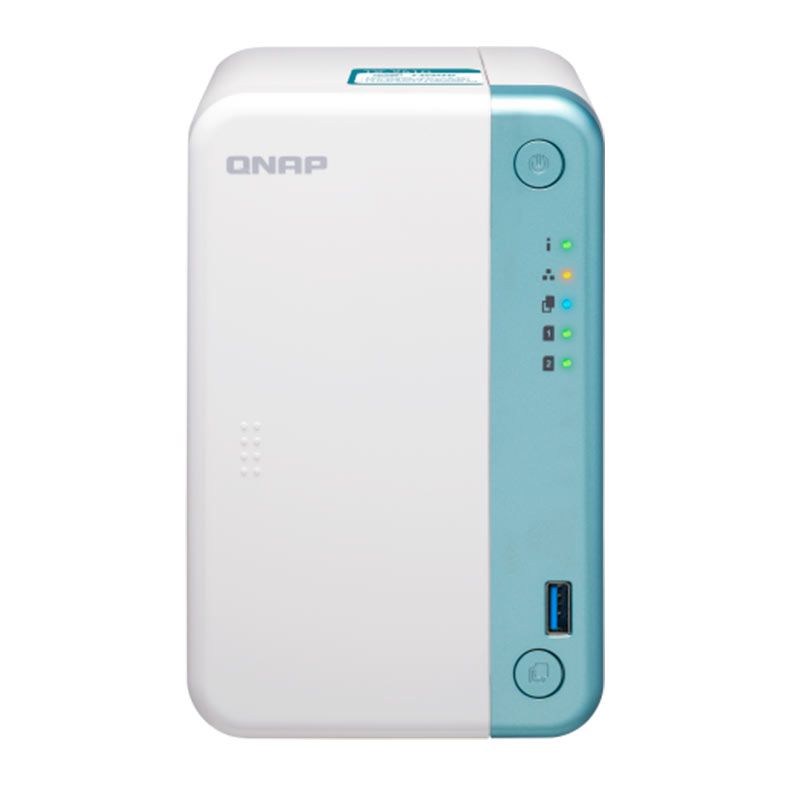 Storage NAS QNAP TS-251D, Intel Celeron J4005 2-Core 2-Threads 2.9GHz, 4GB DDR4, 2x Baia S/ HD, TS-251D-4G-US