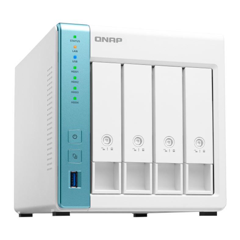 Storage NAS QNAP TS-431K, Alpine AL214 4-Core 1.7GHz, 1GB DDR3, 4x Baia S/ HD, TS-431K-US