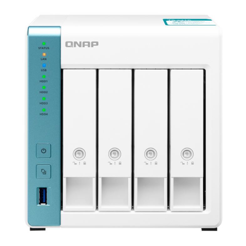 Storage NAS QNAP TS-431K, Alpine AL214 4-Core 1.7GHz, 1GB DDR3, 4x Baia S/ HD, TS-431K-US