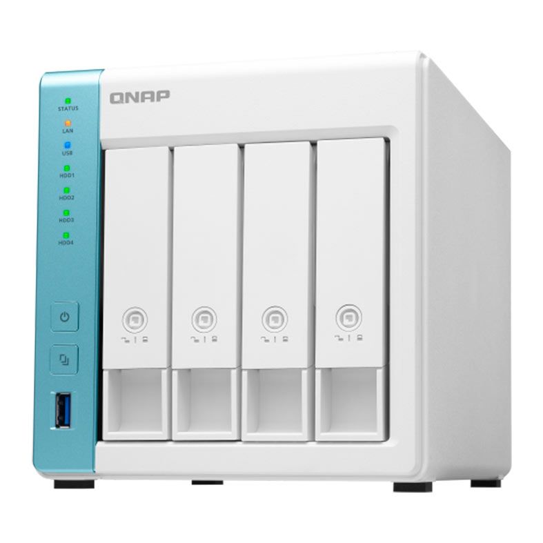 Storage NAS QNAP TS-431K, Alpine AL214 4-Core 1.7GHz, 1GB DDR3, 4x Baia S/ HD, TS-431K-US