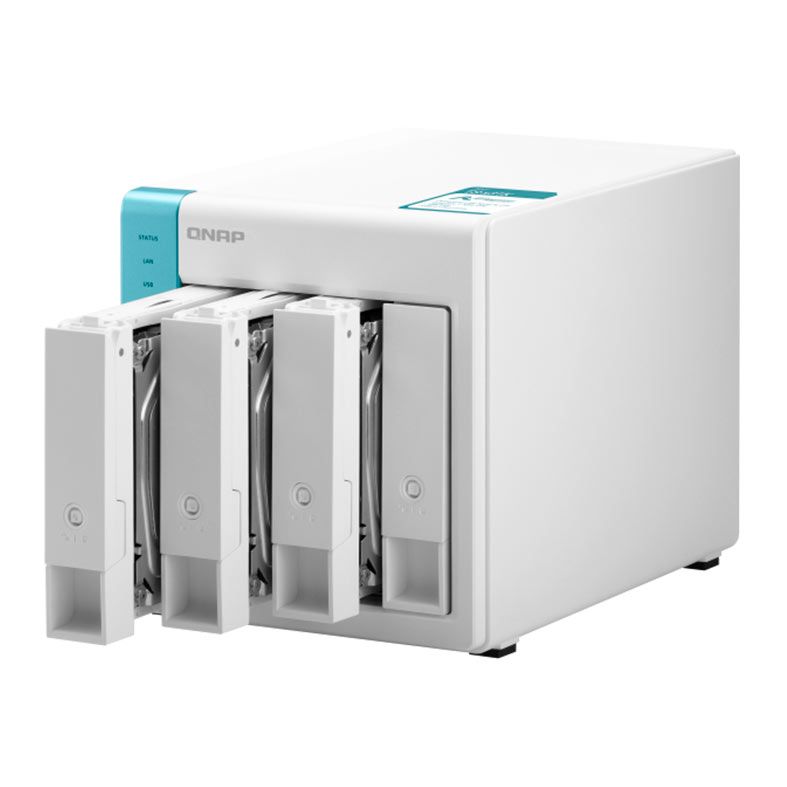 Storage NAS QNAP TS-431K, Alpine AL214 4-Core 1.7GHz, 1GB DDR3, 4x Baia S/ HD, TS-431K-US
