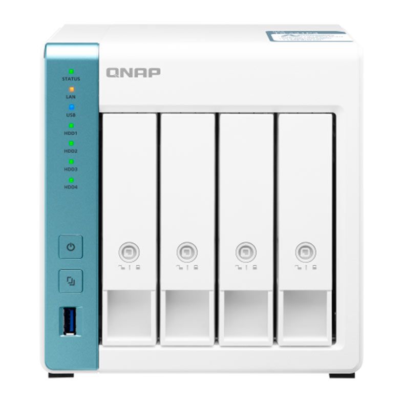 Storage NAS QNAP TS-431P3, Alpine AL314 4-Core 1.7GHz, 4GB DDR3, 4x Baia S/ HD, TS-431P3-4G-US