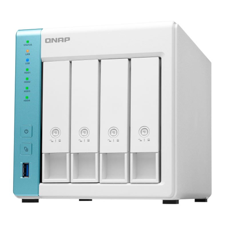 Storage NAS QNAP TS-431P3, Alpine AL314 4-Core 1.7GHz, 4GB DDR3, 4x Baia S/ HD, TS-431P3-4G-US