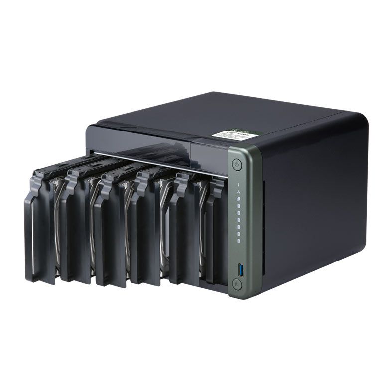 Storage NAS QNAP TS-653D, Intel Celeron J4125 4-Core 2.0GHz, 4GB DDR4, 6 Baia S/HD, TS-653D-4G-US