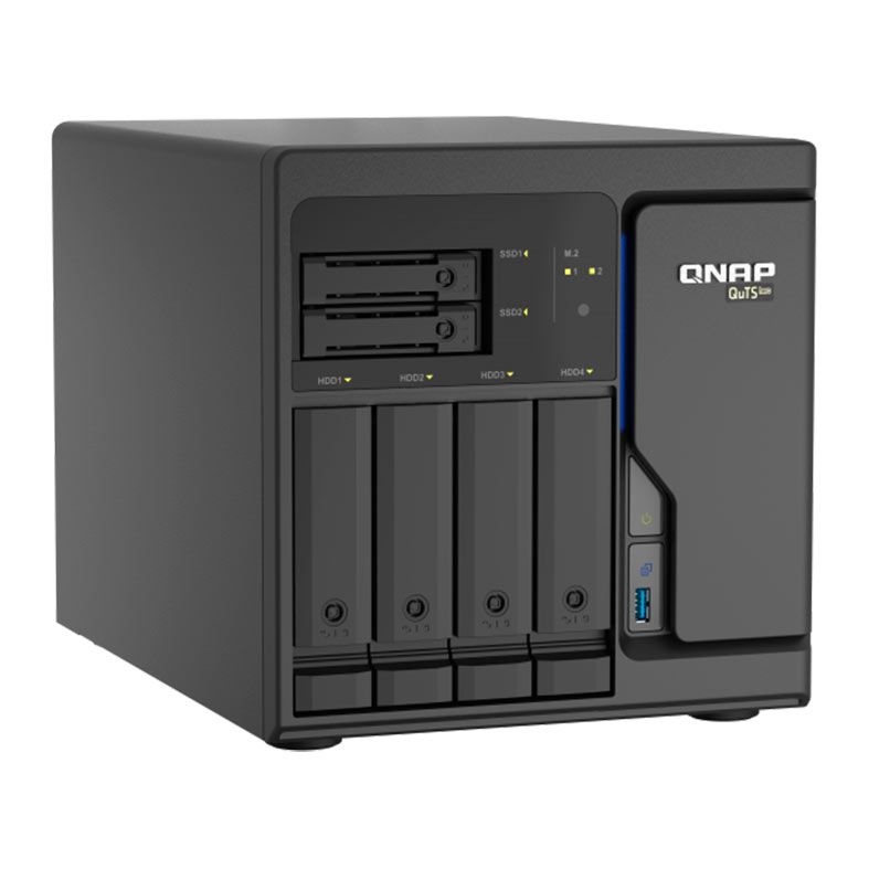 Storage NAS QNAP TS-H686, Intel Xeon D 2-Core 2.5GHz, 8GB DDR4, 4x Baia S/HD, TS-H686-D1602-8G