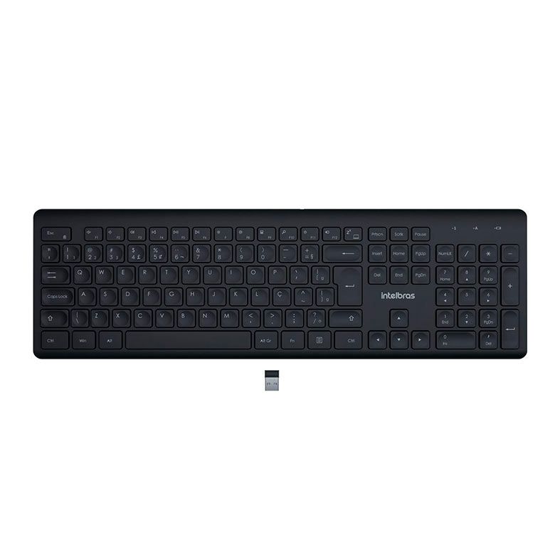 Teclado Wireless Intelbras TSI 50, Membrana, ABNT2, Preto, TSI50-PRETO