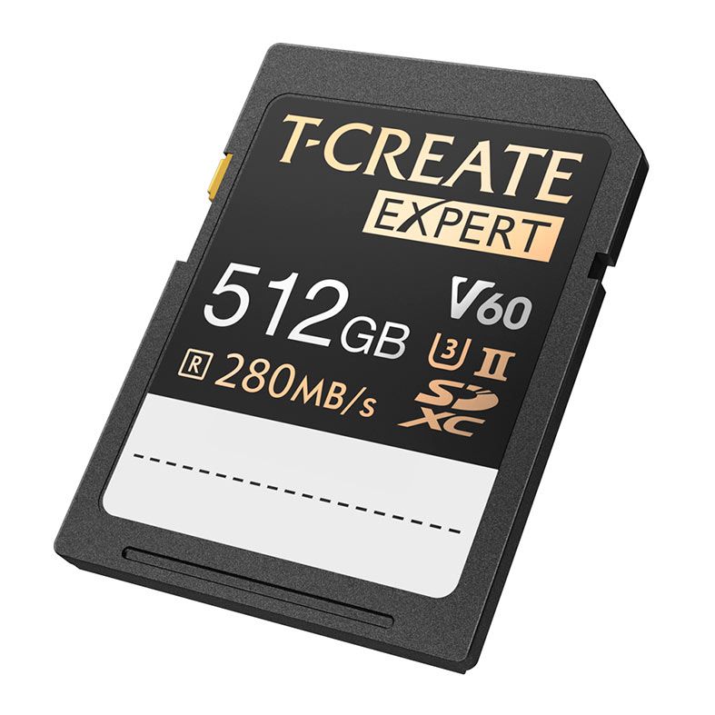 TEAMGROUP T-Create Expert Scheda SD UHS-II SDXC U3 V60 - 280 MB/s In Lettura, Per Video 8K E 4K, Compatibile Canon Sony Nikon